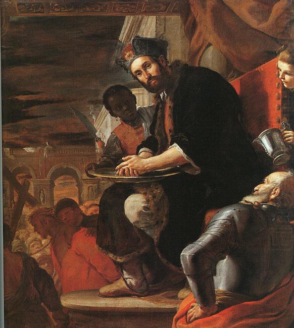 Mattia Preti Pilate Washing his Hands china oil painting image